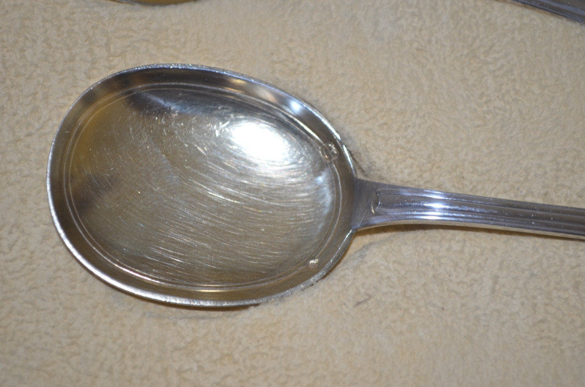 Solid Silver And Vermeil Ice Cream Service, Late 19th Century -photo-4