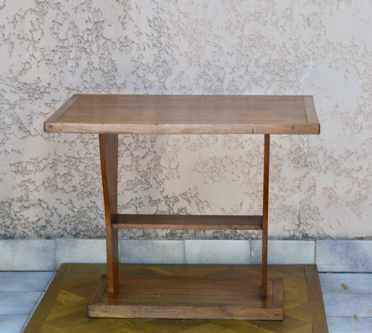 Table de salon en chêne des années 30/40