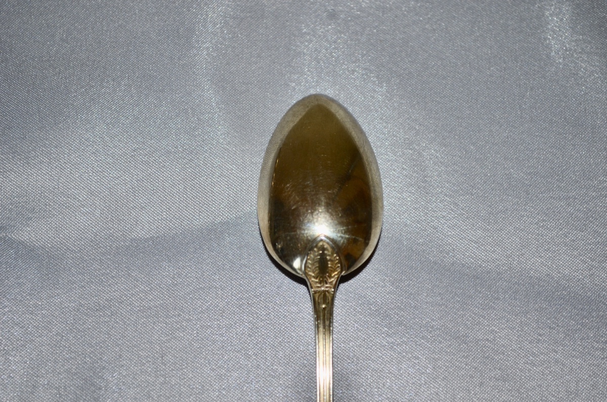 Suite de 12 cuillères à café en vermeil Puiforcat -photo-4