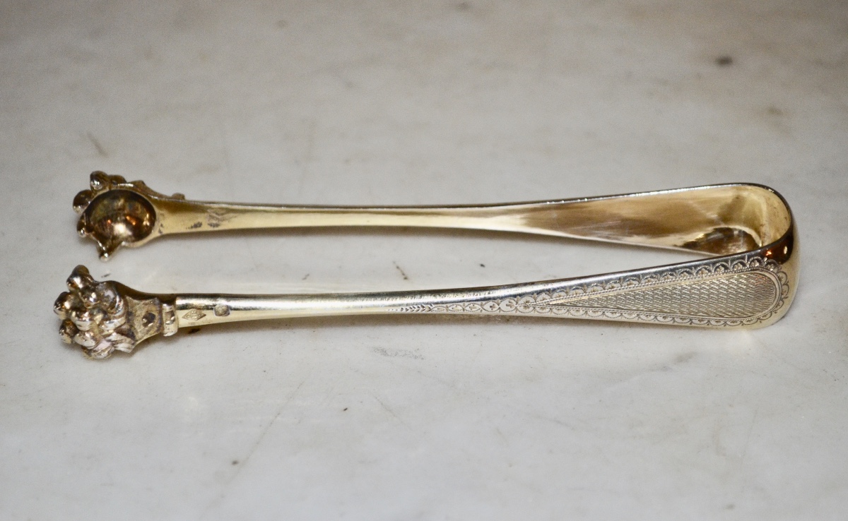 19th Century Silver-gilt Tea Set -photo-3