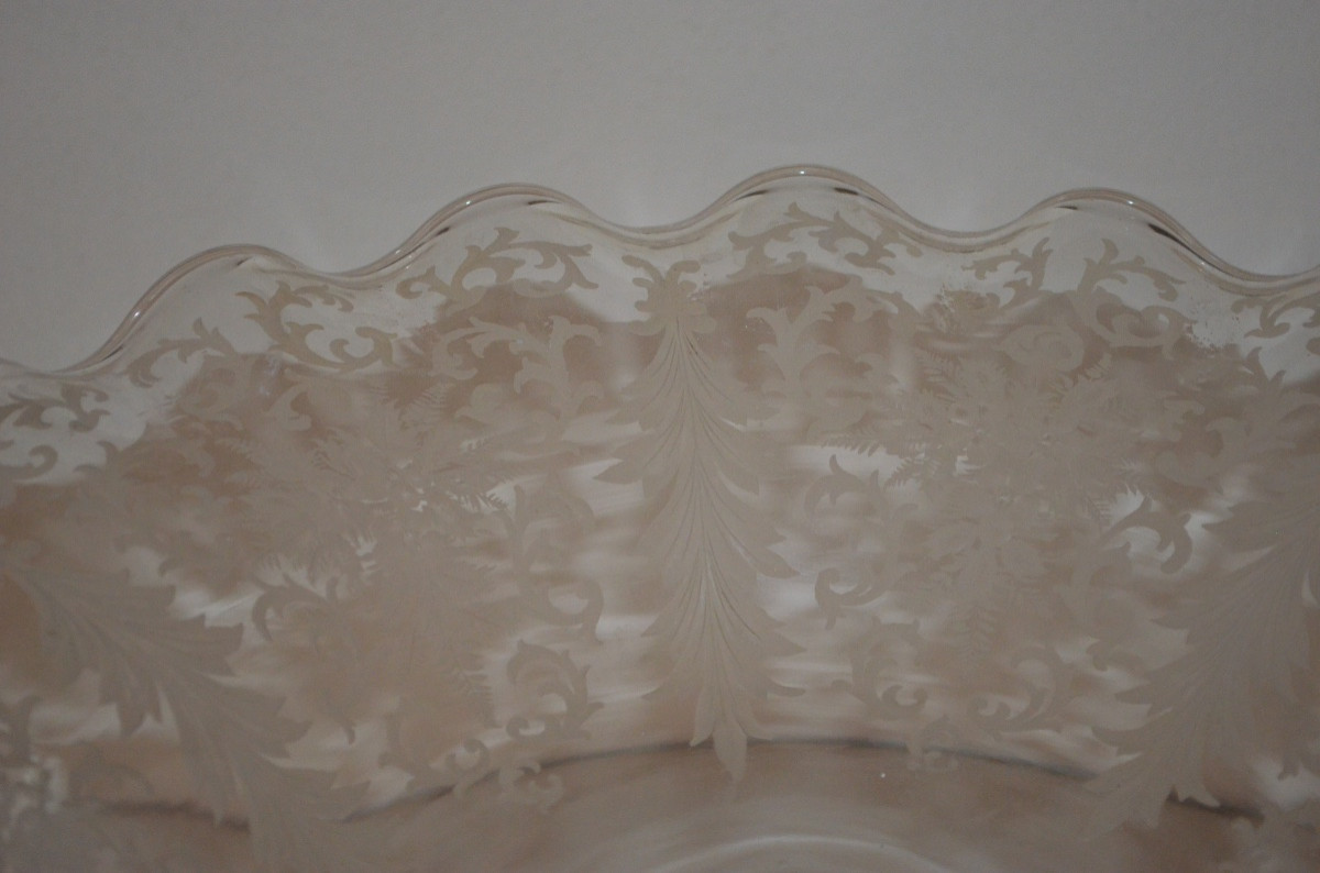 Important Art Nouveau Bronze And Crystal Centerpiece By Alphonse Giroux -photo-7