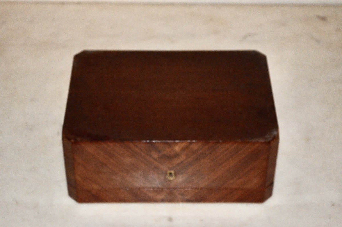 coffret en bois de rose 19eme siècle -photo-3