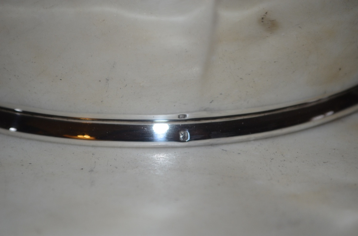 Légumier en argent massif d’époque art deco -photo-7