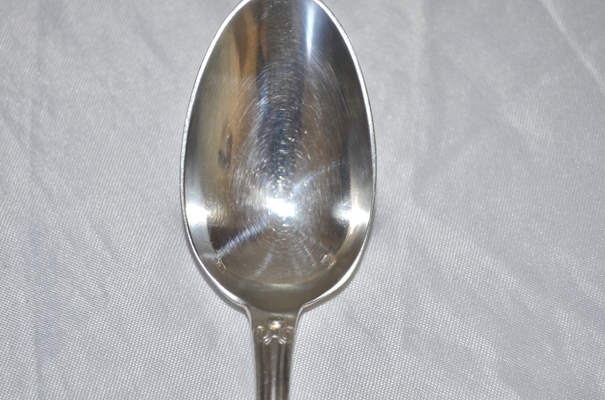 Odiot 12 Large Silver Coffee Spoons-photo-3