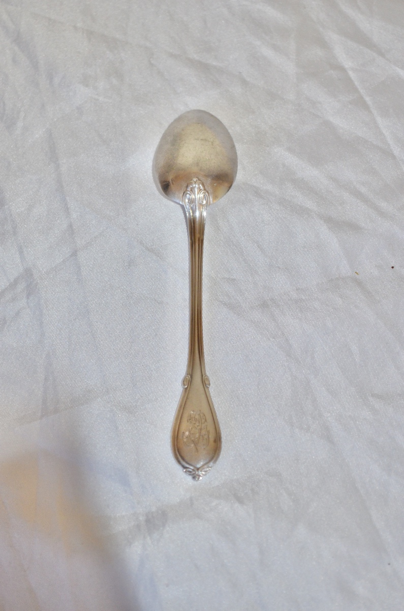 Odiot 12 Large Silver Coffee Spoons-photo-2