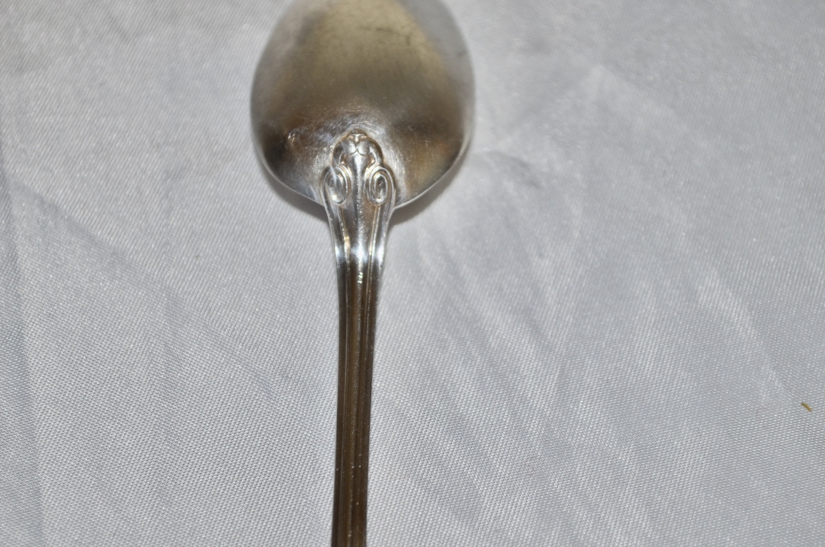 Odiot 12 Large Silver Coffee Spoons-photo-4