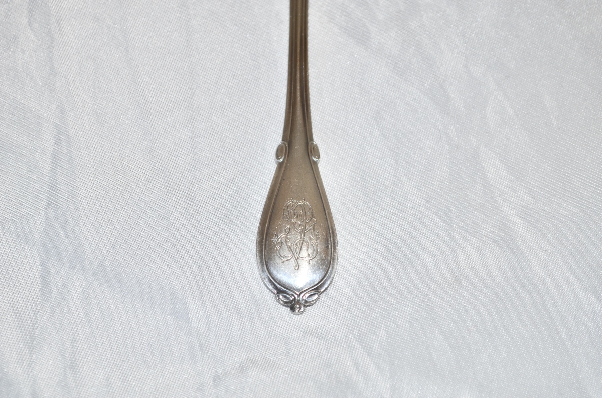Odiot 12 Large Silver Coffee Spoons-photo-5