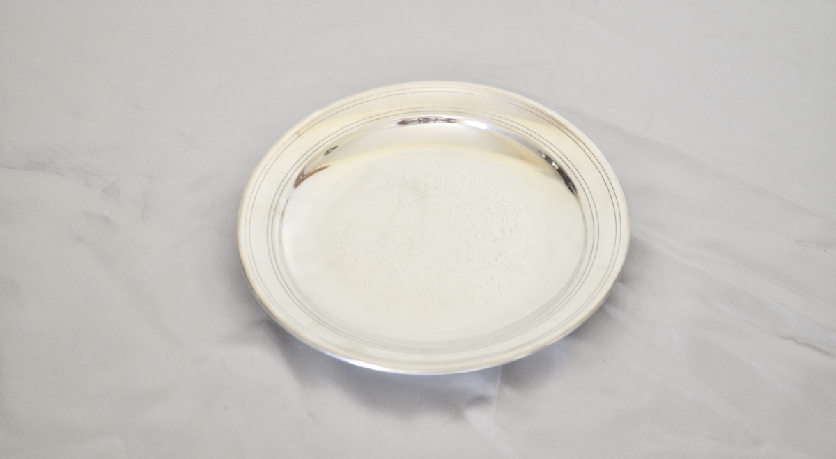 Plat  en argent massif Puiforcat -photo-2
