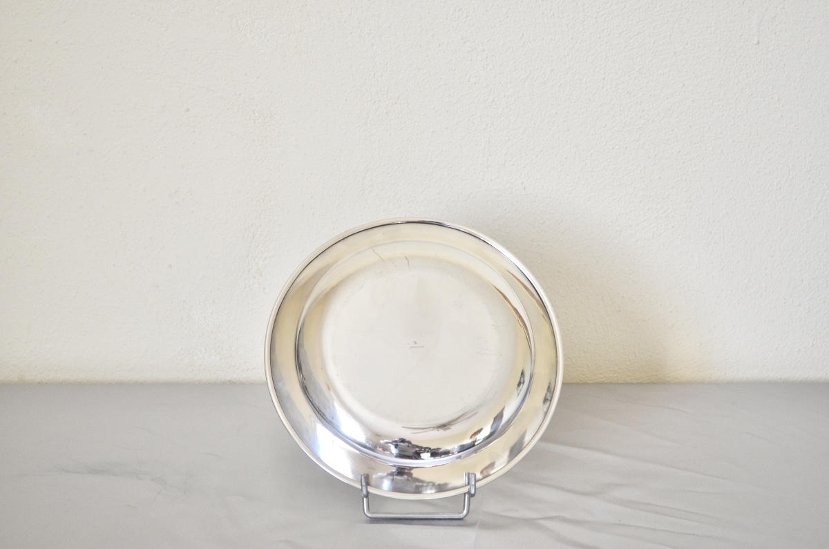 Plat  en argent massif Puiforcat -photo-4