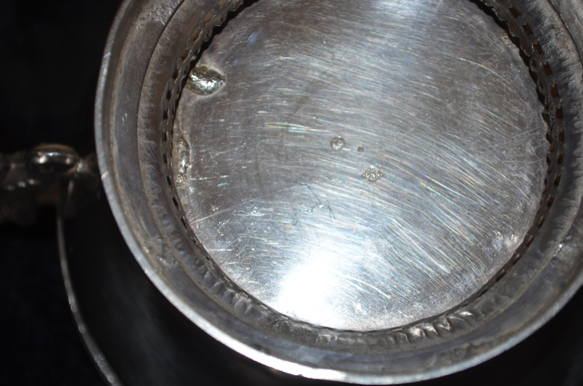 Solid Silver Bouillon Early 19th Century-photo-4