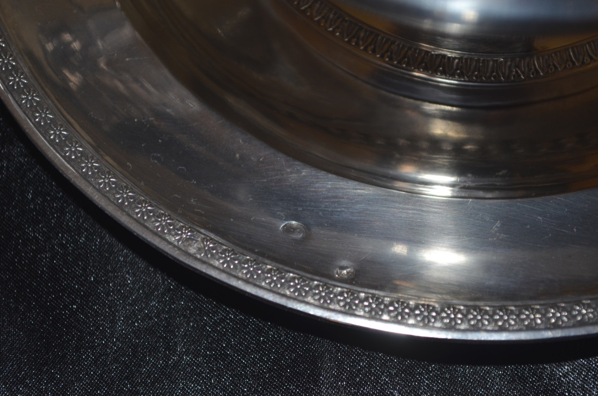 Solid Silver Bouillon Early 19th Century-photo-8