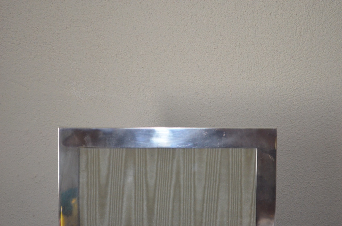 Large Silver Photo Frame, Early 20th Century-photo-2