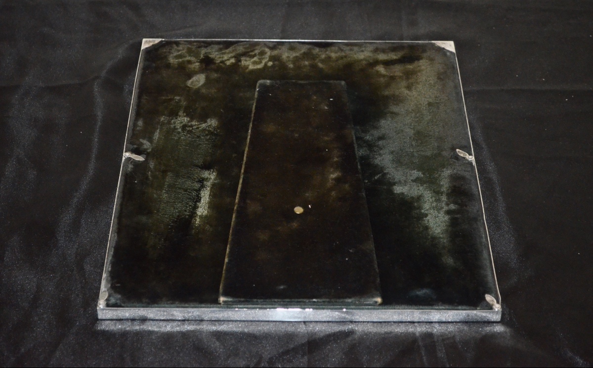 Large Silver Photo Frame, Early 20th Century-photo-1