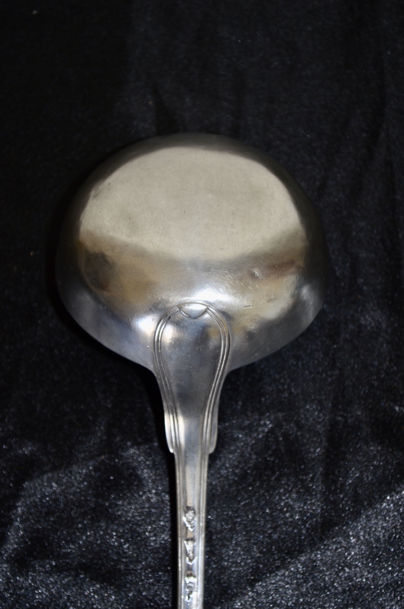 18th Century Sterling Silver Ladle-photo-4