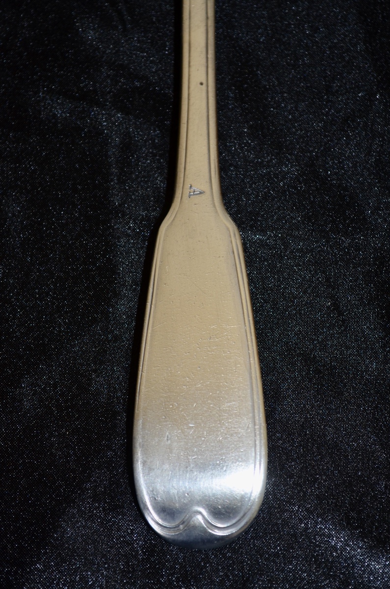 18th Century Sterling Silver Ladle-photo-1