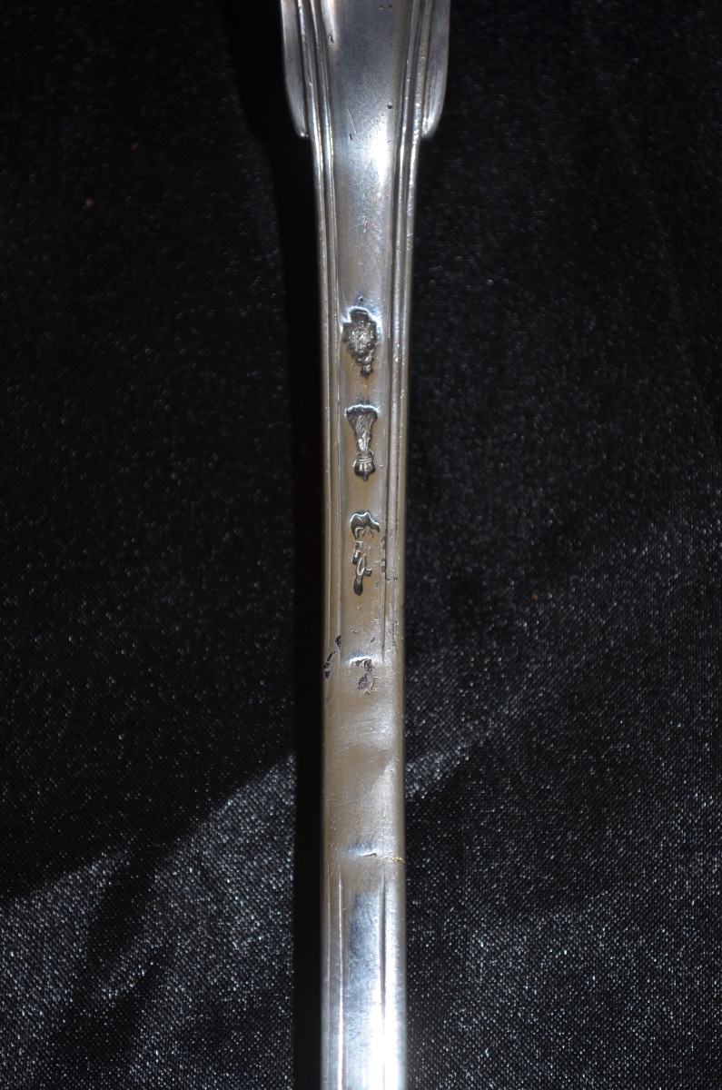 18th Century Sterling Silver Ladle-photo-2