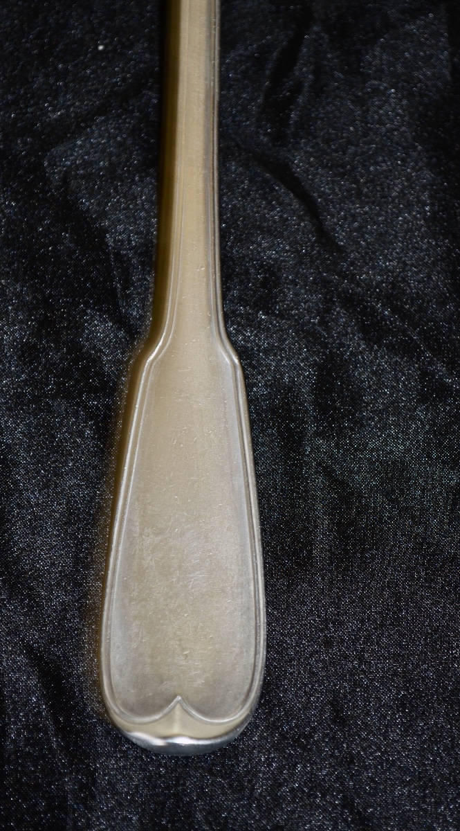 18th Century Sterling Silver Ladle-photo-3