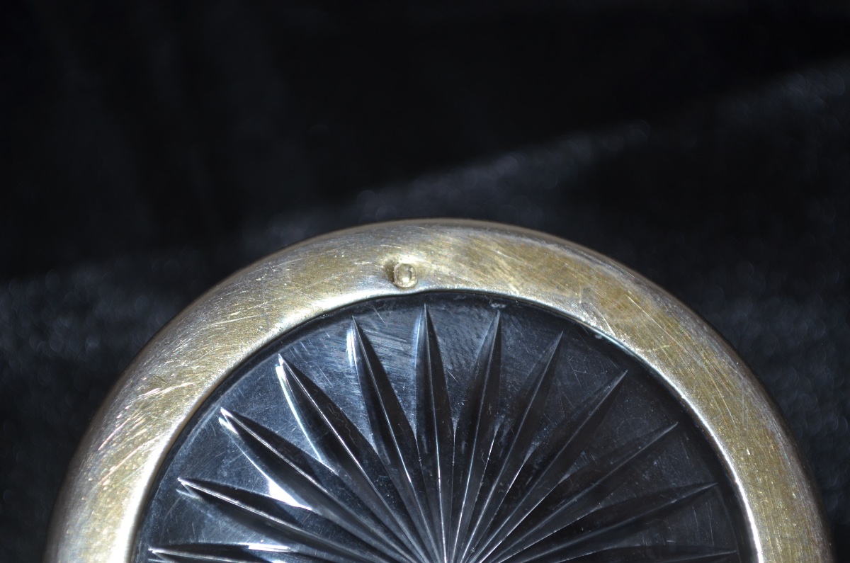 19th-century Empire-style Baccarat Crystal And Solid Silver Vase -photo-5