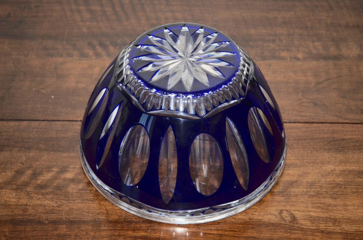 Crystal Cup Of Baccarat And Silver End 19th Century-photo-2