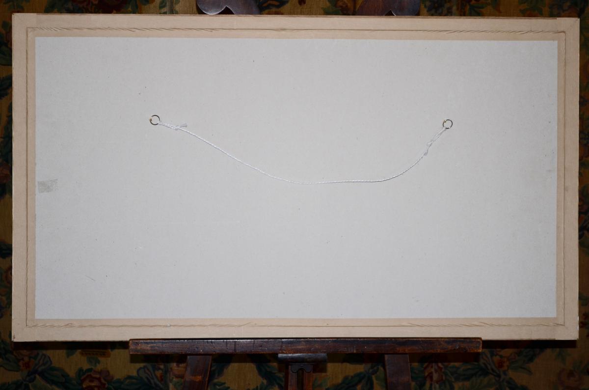  Gouache De Leon Haffner "les Voiliers"-photo-1