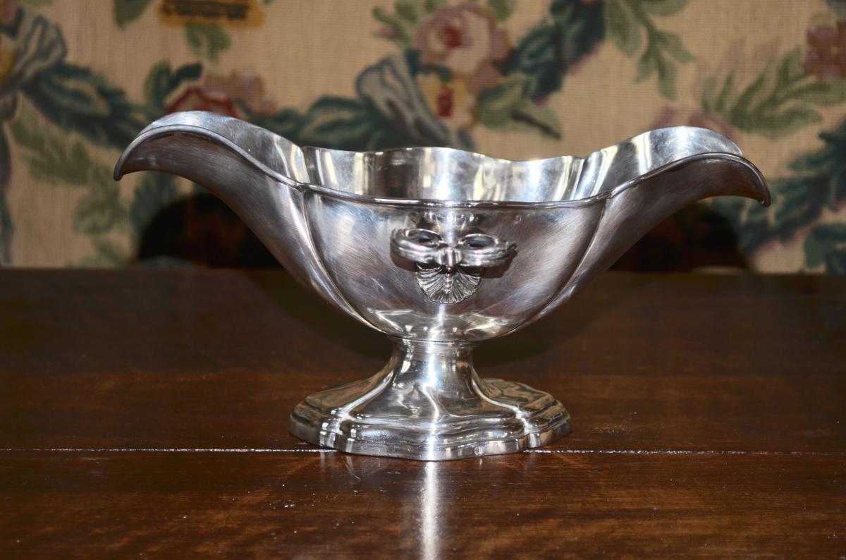 Sauceboat Sterling Silver XIXth Century