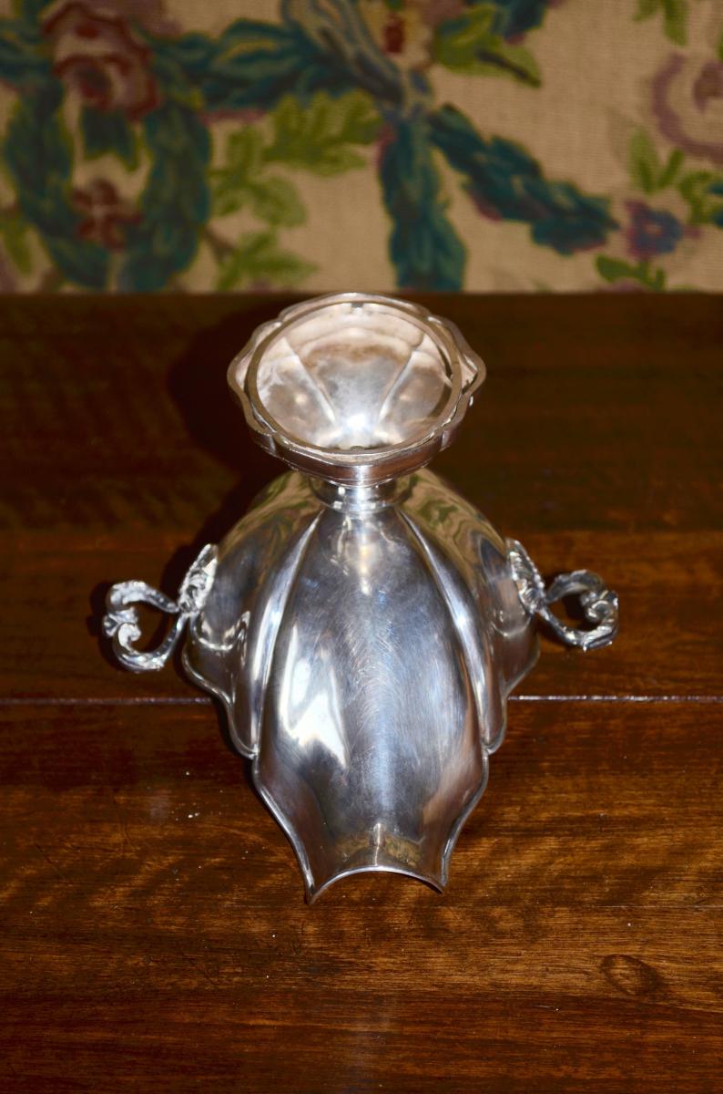 Sauceboat Sterling Silver XIXth Century-photo-3