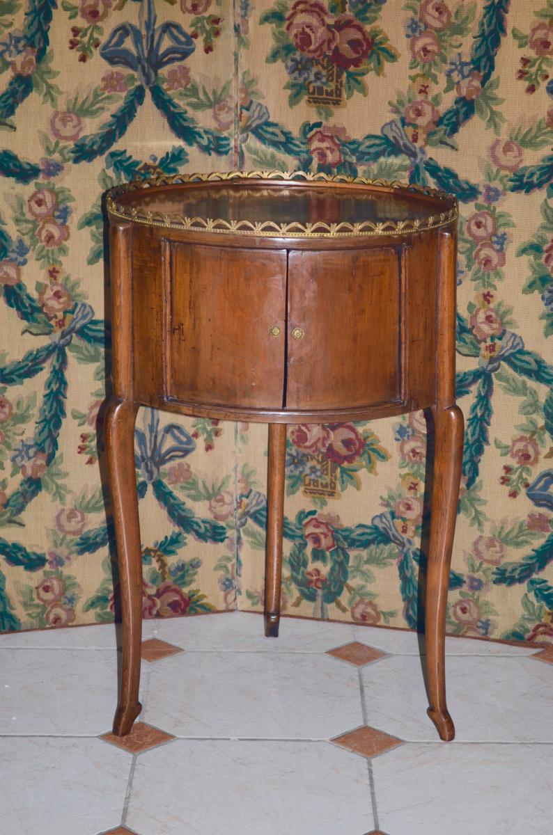 Table Bouillotte En Merisier époque 19eme Siècle -photo-2