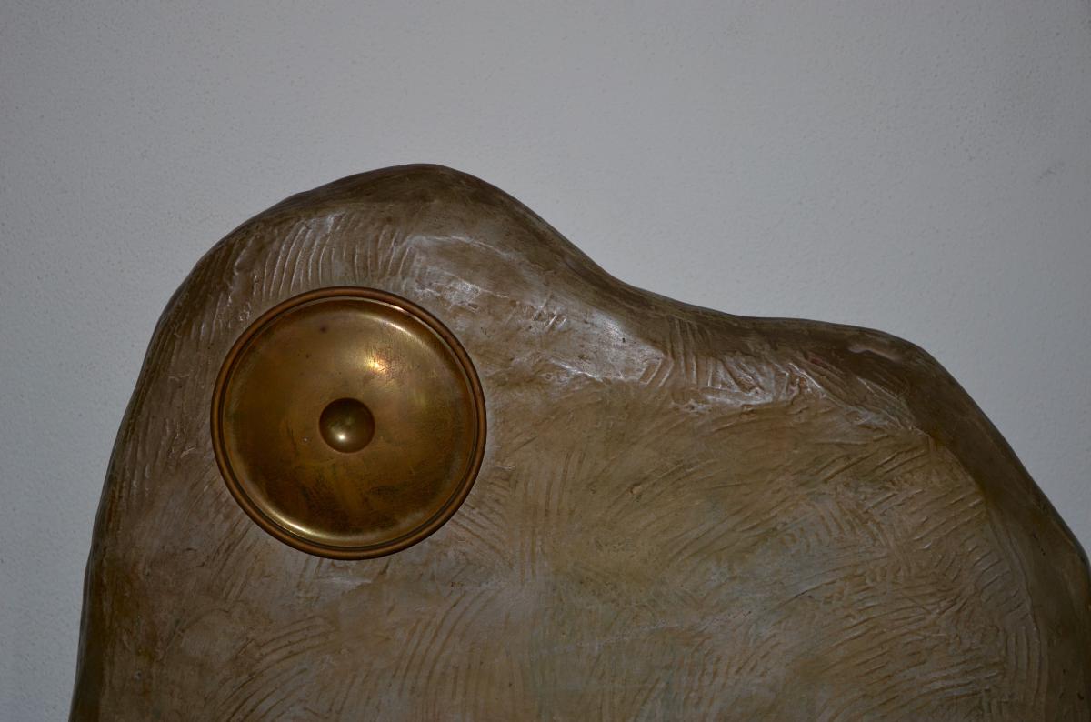 Goldscheider, Pendulum Terracotta 19th Century-photo-5
