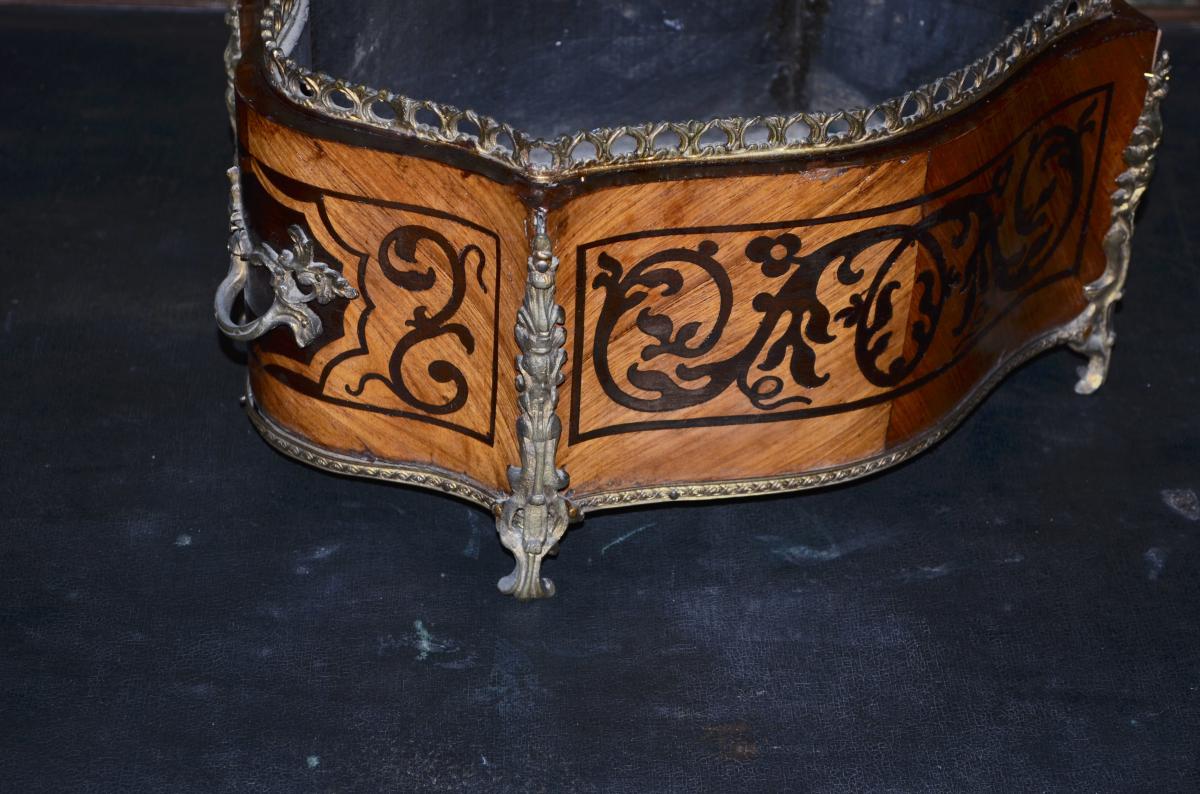 Planter Inlaid Early Nineteenth Century-photo-1