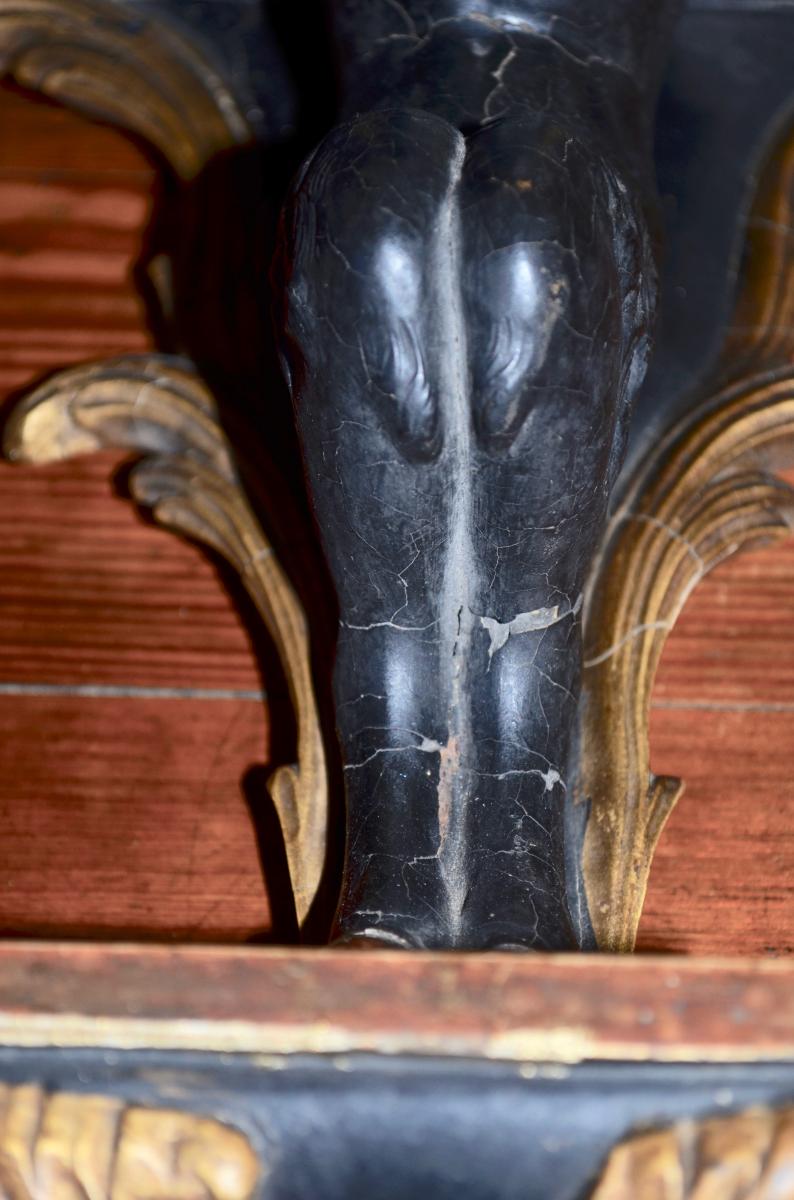 Console Applique In "fauna" Early 19th Century-photo-1