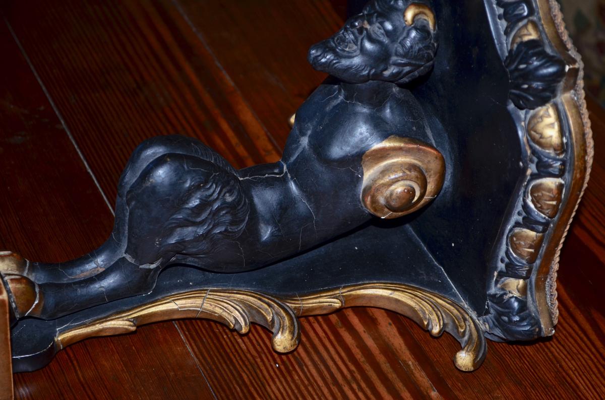 Console Applique In "fauna" Early 19th Century-photo-4