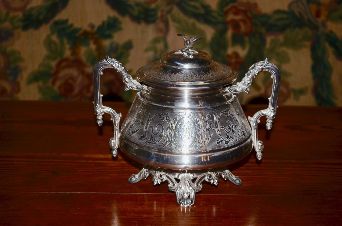 Sugar In Sterling Silver 19th Century
