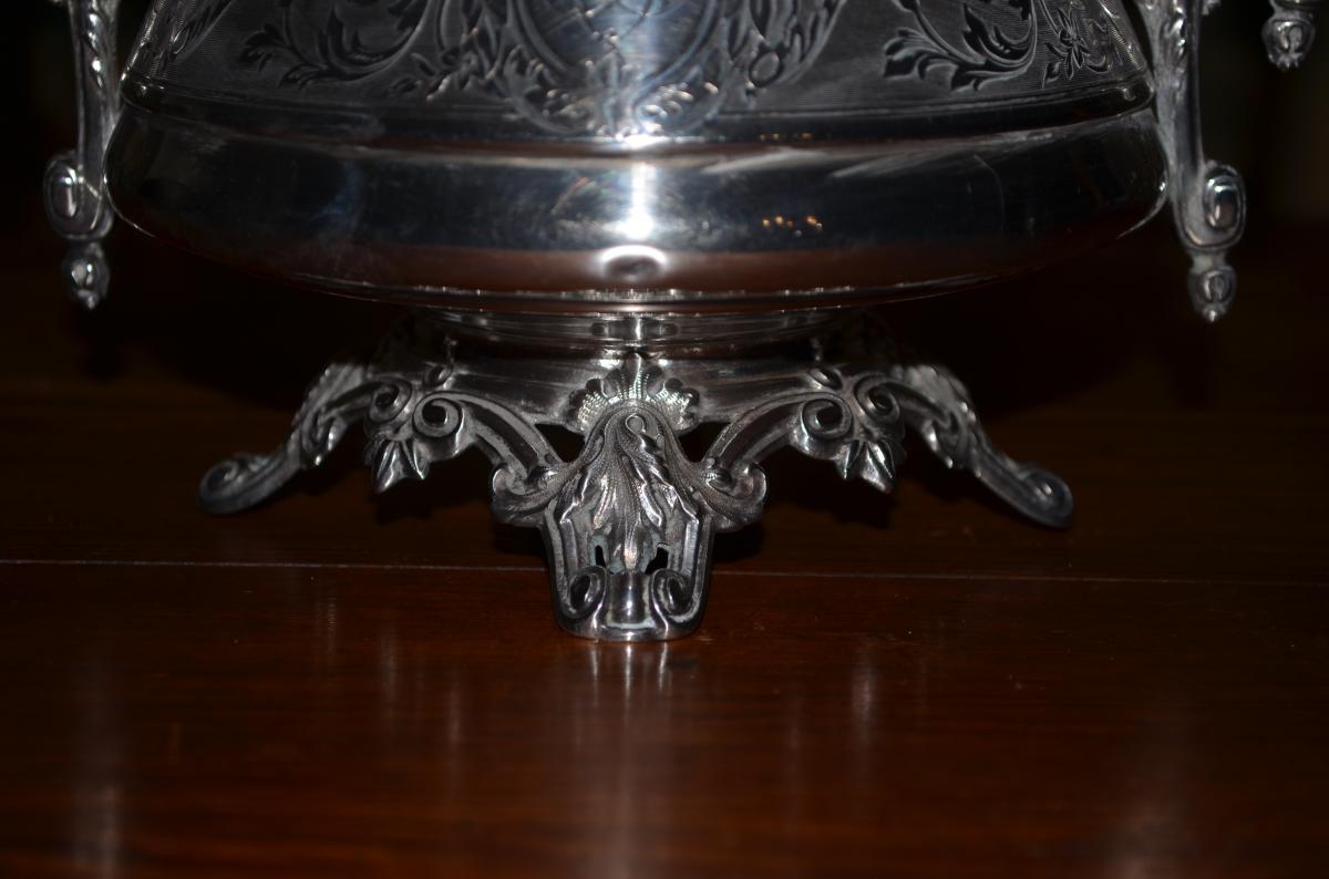 Sugar In Sterling Silver 19th Century-photo-4