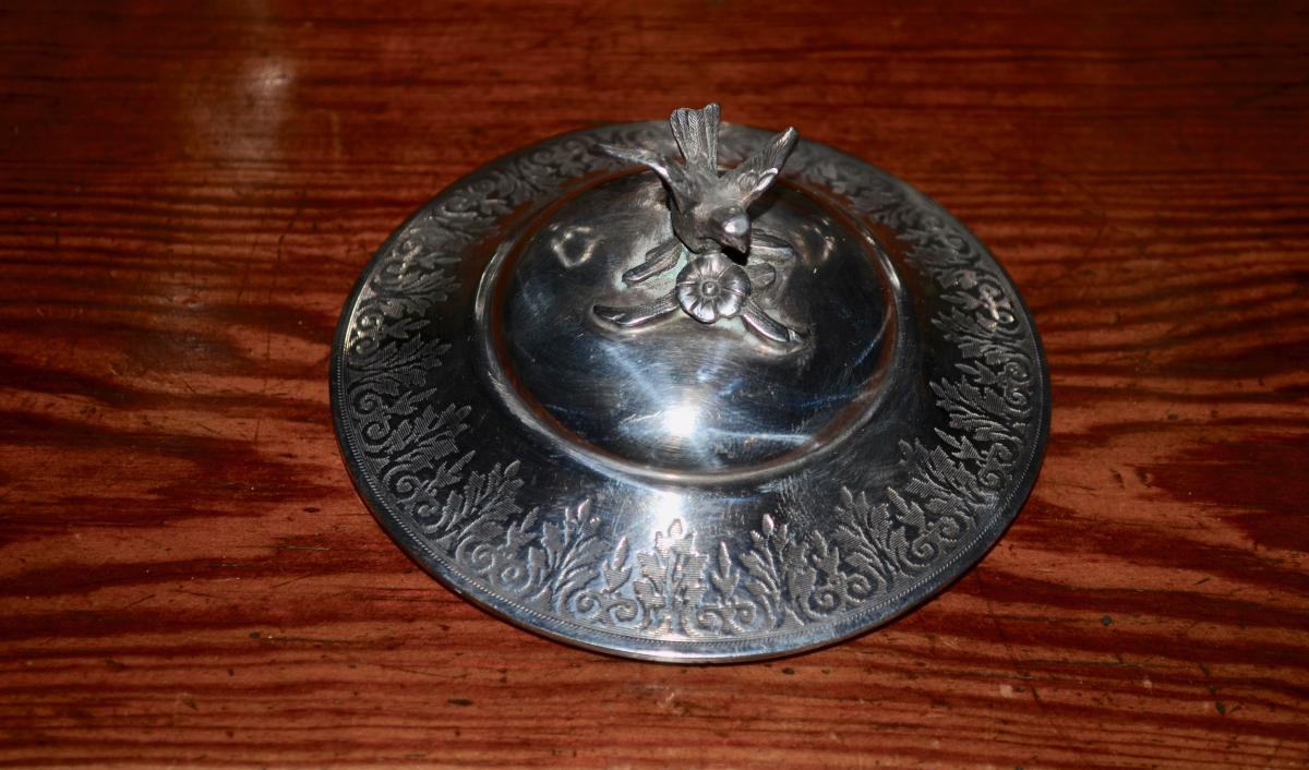 Sugar In Sterling Silver 19th Century-photo-4