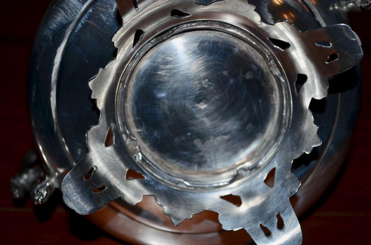 Sugar In Sterling Silver 19th Century-photo-5