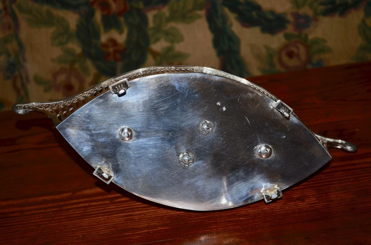 porte huilier en argent massif époque fin XVIIIeme siècle-photo-5