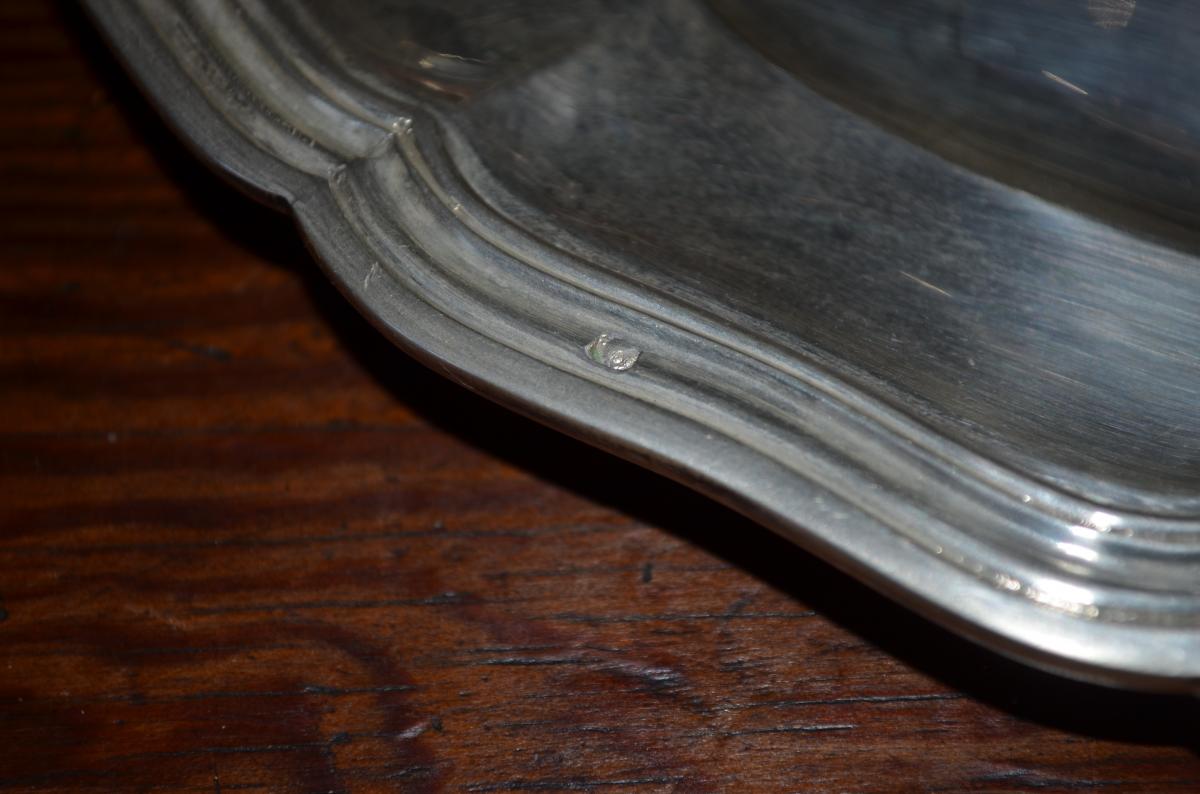 Saucière En Argent Massif De  L.lapar  Fin 19eme Siècle-photo-4
