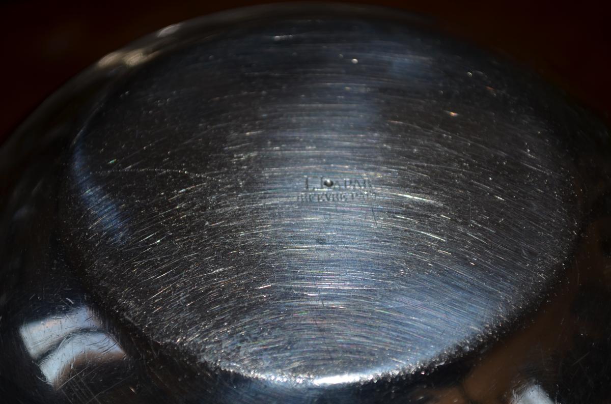 Saucière En Argent Massif De  L.lapar  Fin 19eme Siècle-photo-7