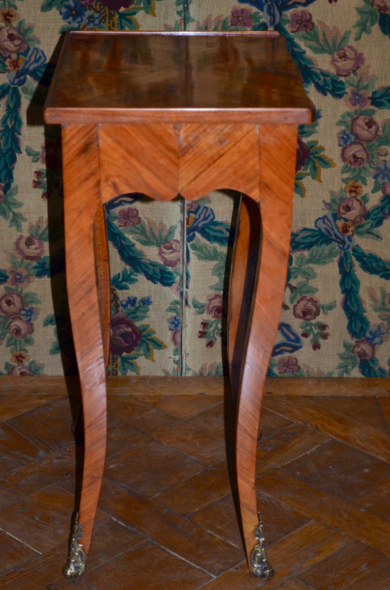 Writing Table In Rosewood Louis XV-photo-5