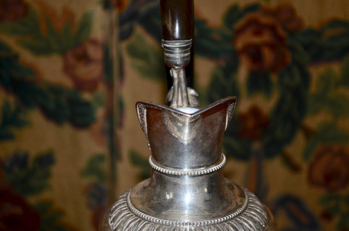 Ewer In Sterling Silver Early Nineteenth Century-photo-3