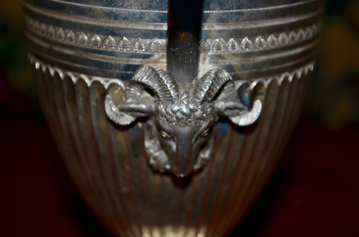 Ewer In Sterling Silver Early Nineteenth Century-photo-4