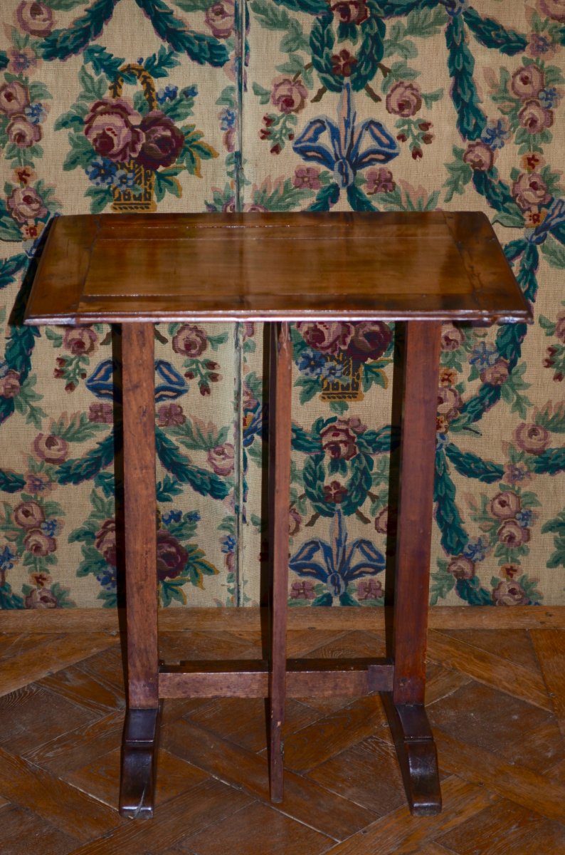 Walnut Side Table 18th Century-photo-5