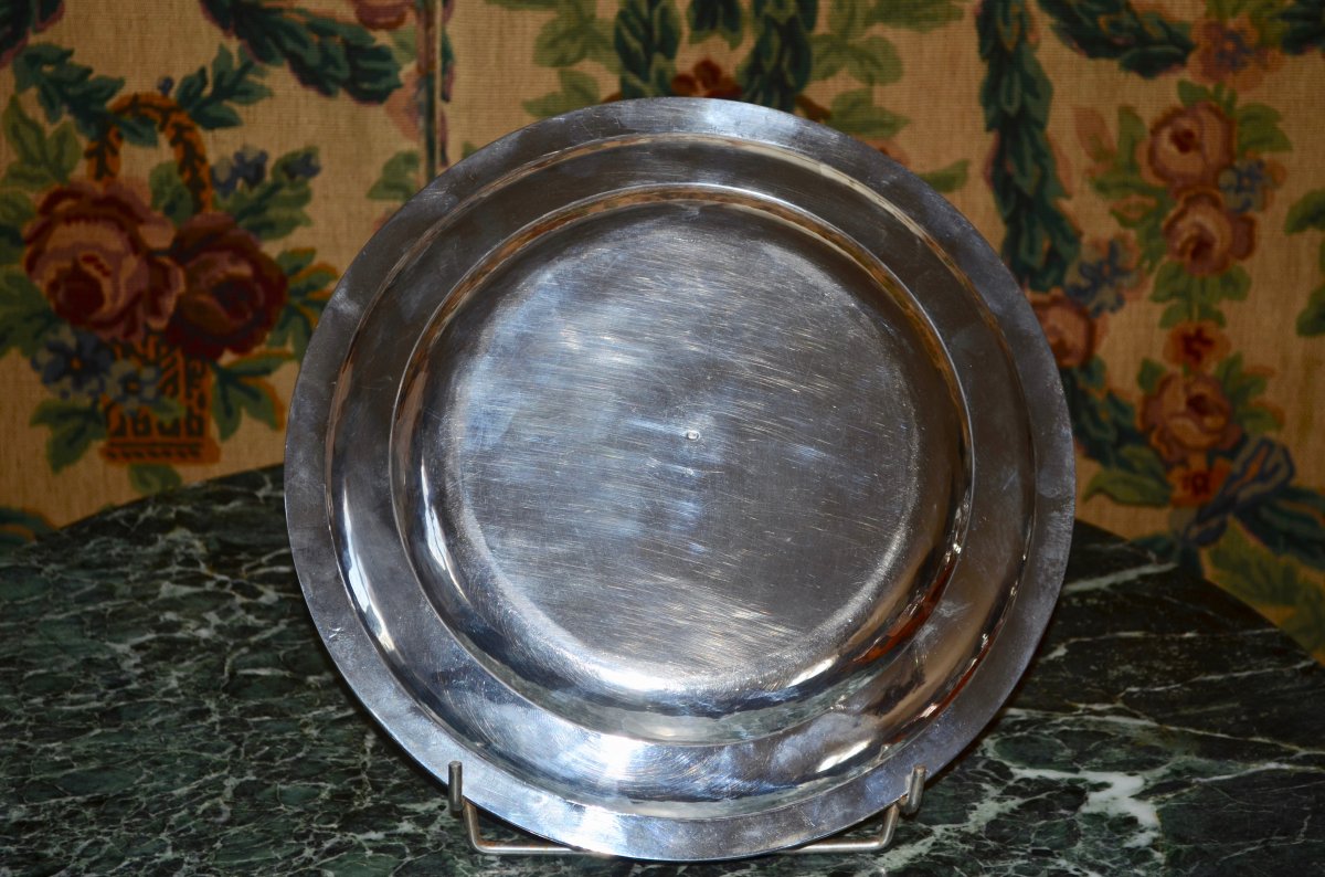 Round Flat In Sterling Silver Empire Time-photo-2
