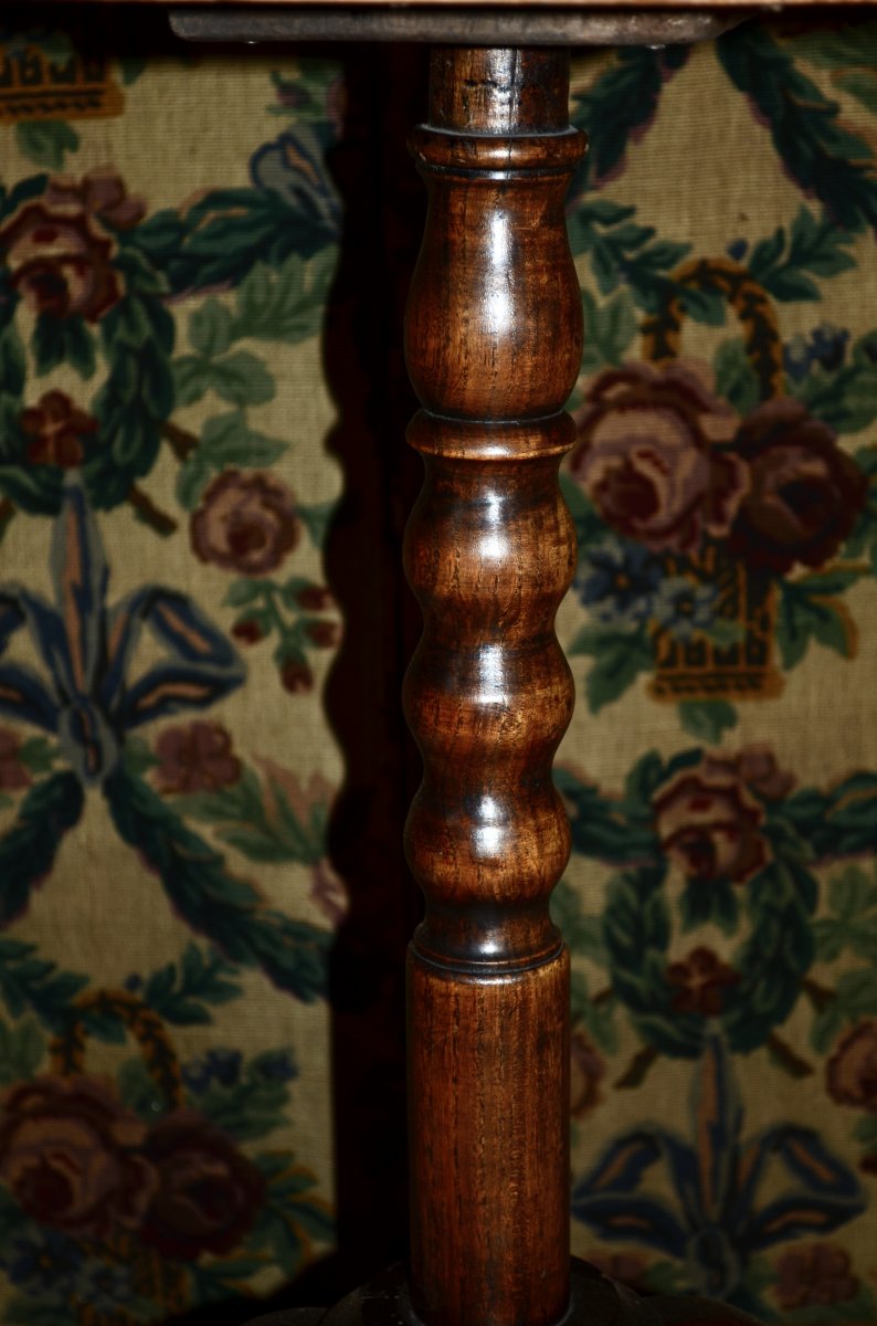 Tripod Pedestal Early 19th Century-photo-2