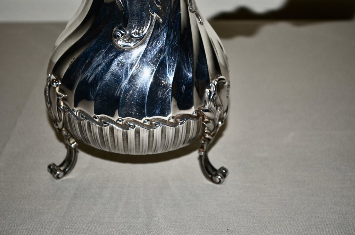 Lapar Chocolatier In Sterling Silver Late 19th Century-photo-6