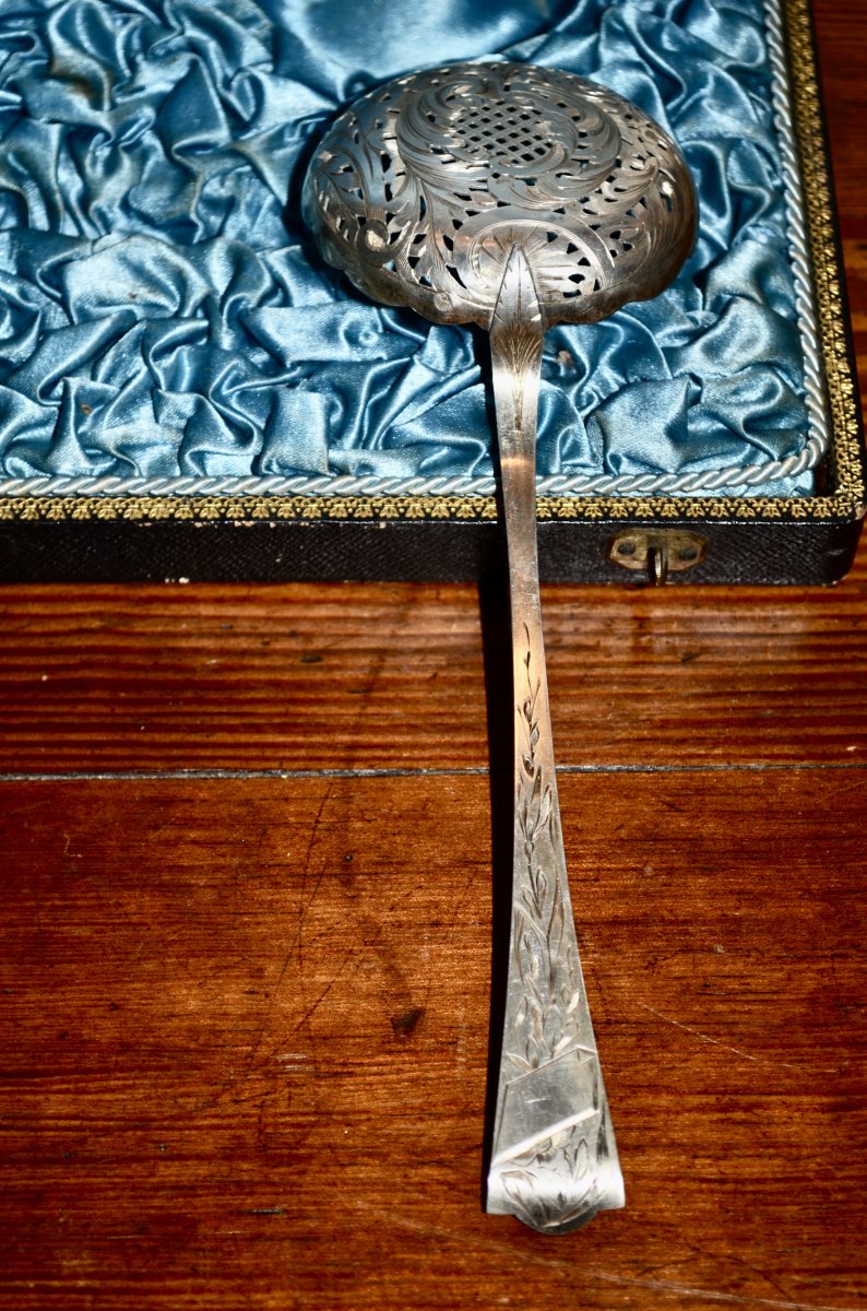 Duster And Shovel To Serve In Sterling Silver Art Nouveau-photo-3