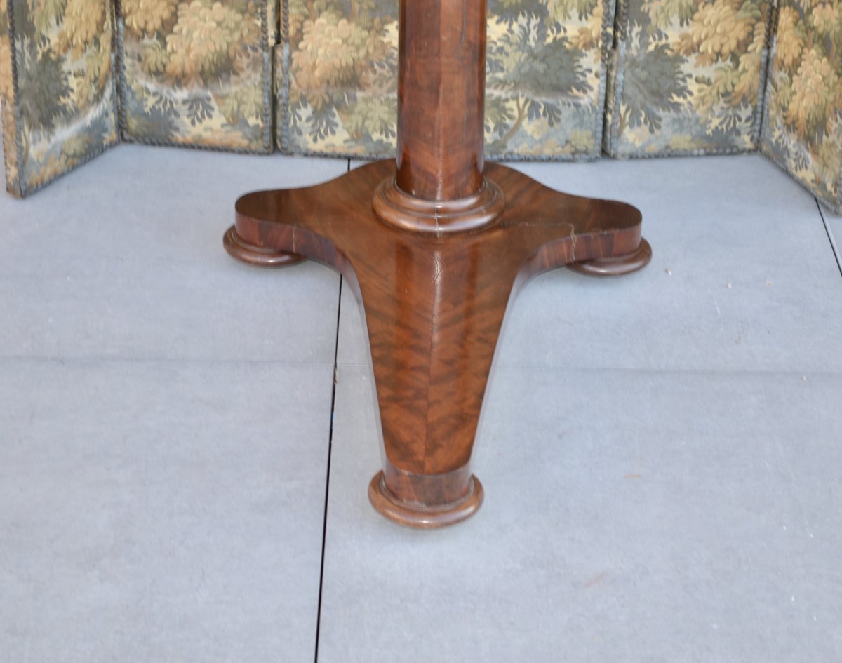 Mahogany Rack Pedestal 19th Century-photo-3