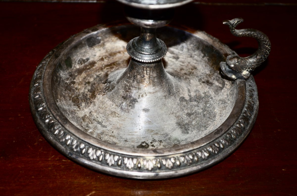 Pair Of Candlesticks With Hands Early 19th Century-photo-1