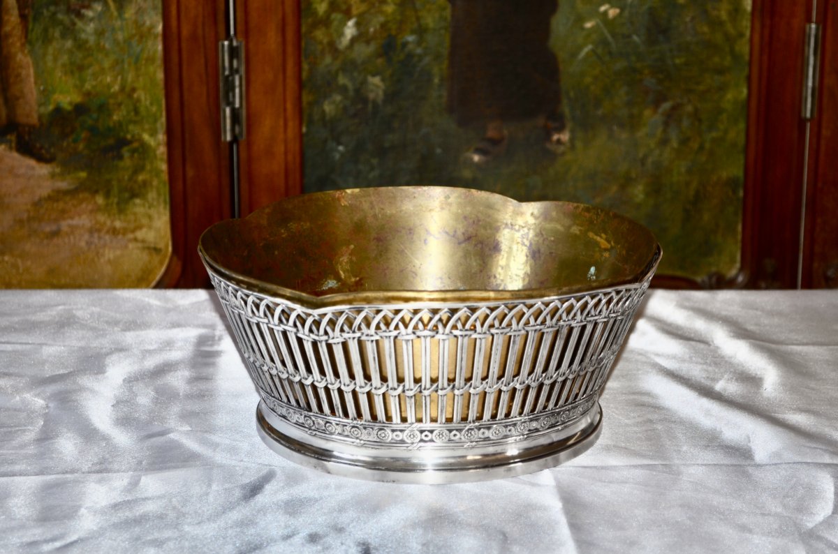 Risler & Carré Sterling Silver Table Planter-photo-2