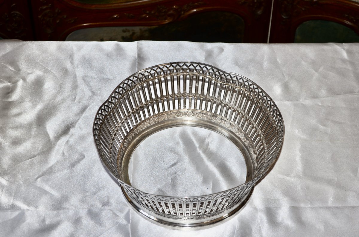 Risler & Carré Sterling Silver Table Planter-photo-1